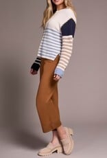 Tribal L/S BOAT NK SWEATER-SANDSTONE