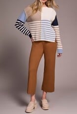 Tribal L/S BOAT NK SWEATER-SANDSTONE