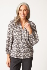 Habitat Clothes to Live In FLORAL JACQUARD ROMANCE SHIRT F25H
