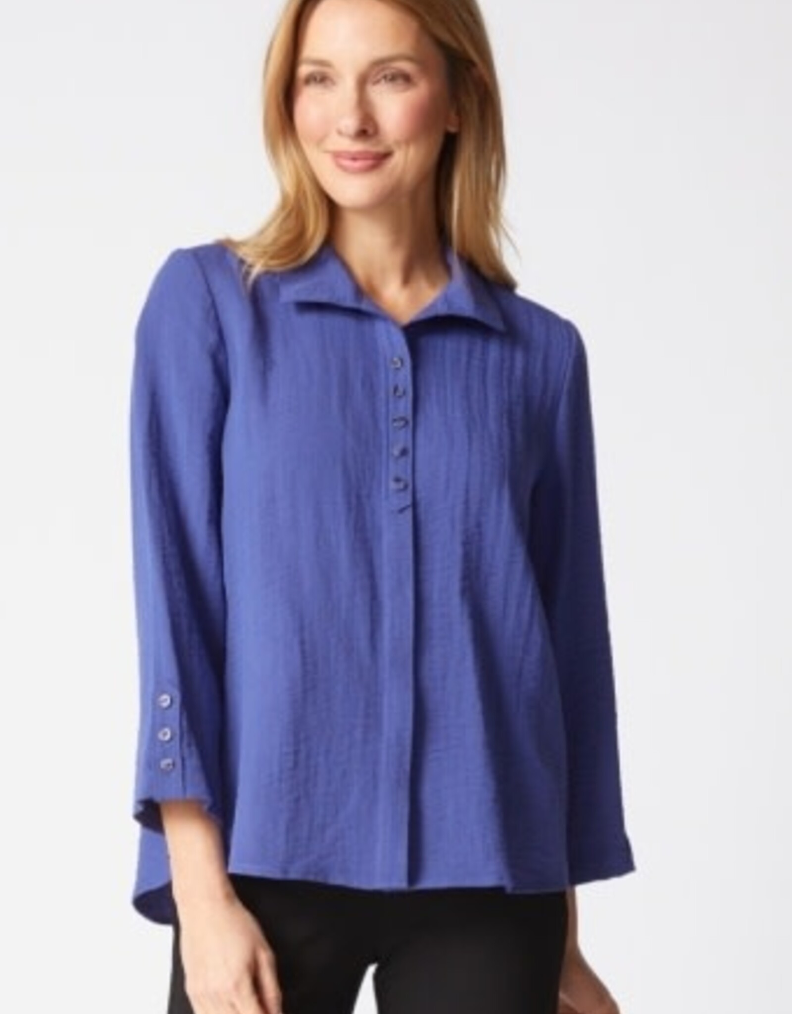 Habitat Clothes to Live In EXPRESS SOLID HIDDEN PLACKET SHIRT F25H
