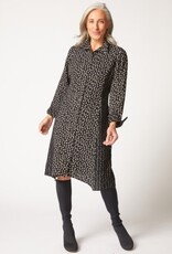 Habitat Clothes to Live In EXPRESS DOT MIX ARTIST DRESS/DUSTER F25H