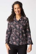 Habitat Clothes to Live In FLORAL BLOCK PRINT FLOUNCE JACKET F25H