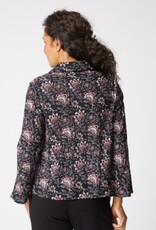 Habitat Clothes to Live In FLORAL BLOCK PRINT FLOUNCE JACKET F25H
