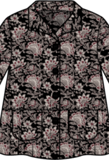 Habitat Clothes to Live In FLORAL BLOCK PRINT FLOUNCE JACKET F25H