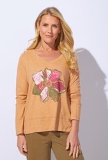 Habitat Clothes to Live In DESTINATION FLOWER EASY V TEE F25E