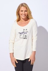 Habitat Clothes to Live In DESTINATION CAT LAID BACK V-NECK  F25E