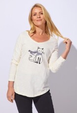 Habitat Clothes to Live In DESTINATION CAT LAID BACK V-NECK  F25E