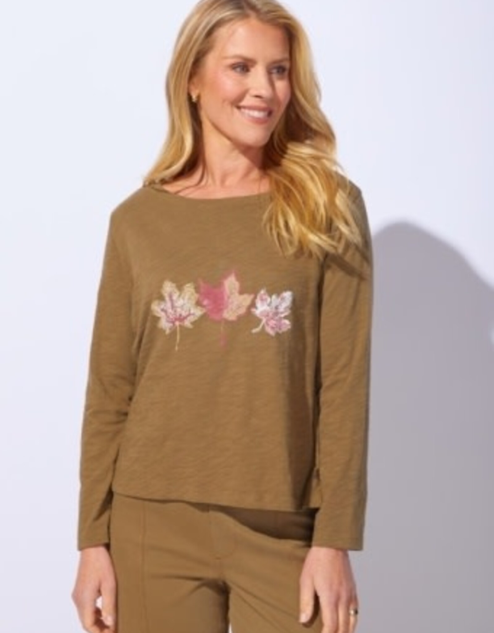 Habitat Clothes to Live In DESTINATION FOLIAGE BOXY TEE F25E