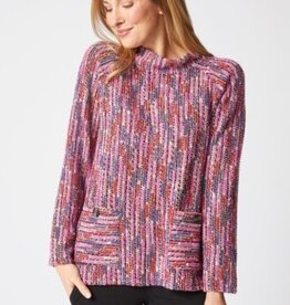 Habitat Clothes to Live In MOSAIC KNIT CAMBRIDGE PULLOVER F25H