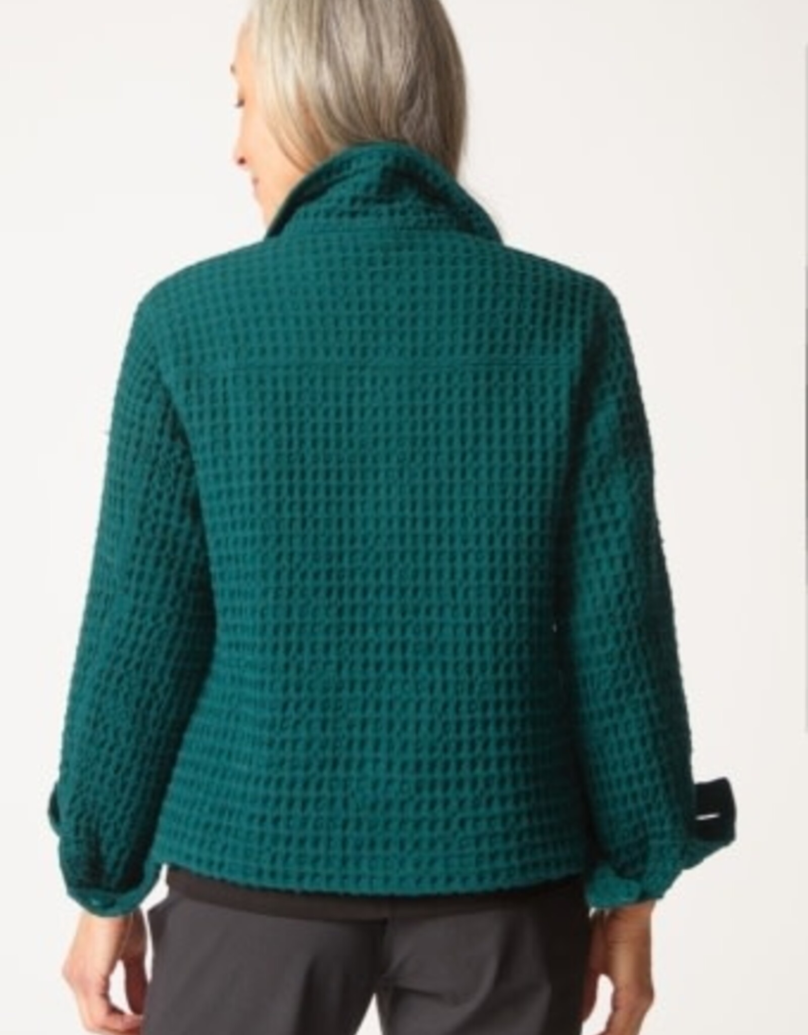 Habitat Clothes to Live In WASHED HONEYCOMB SHACKET F25H