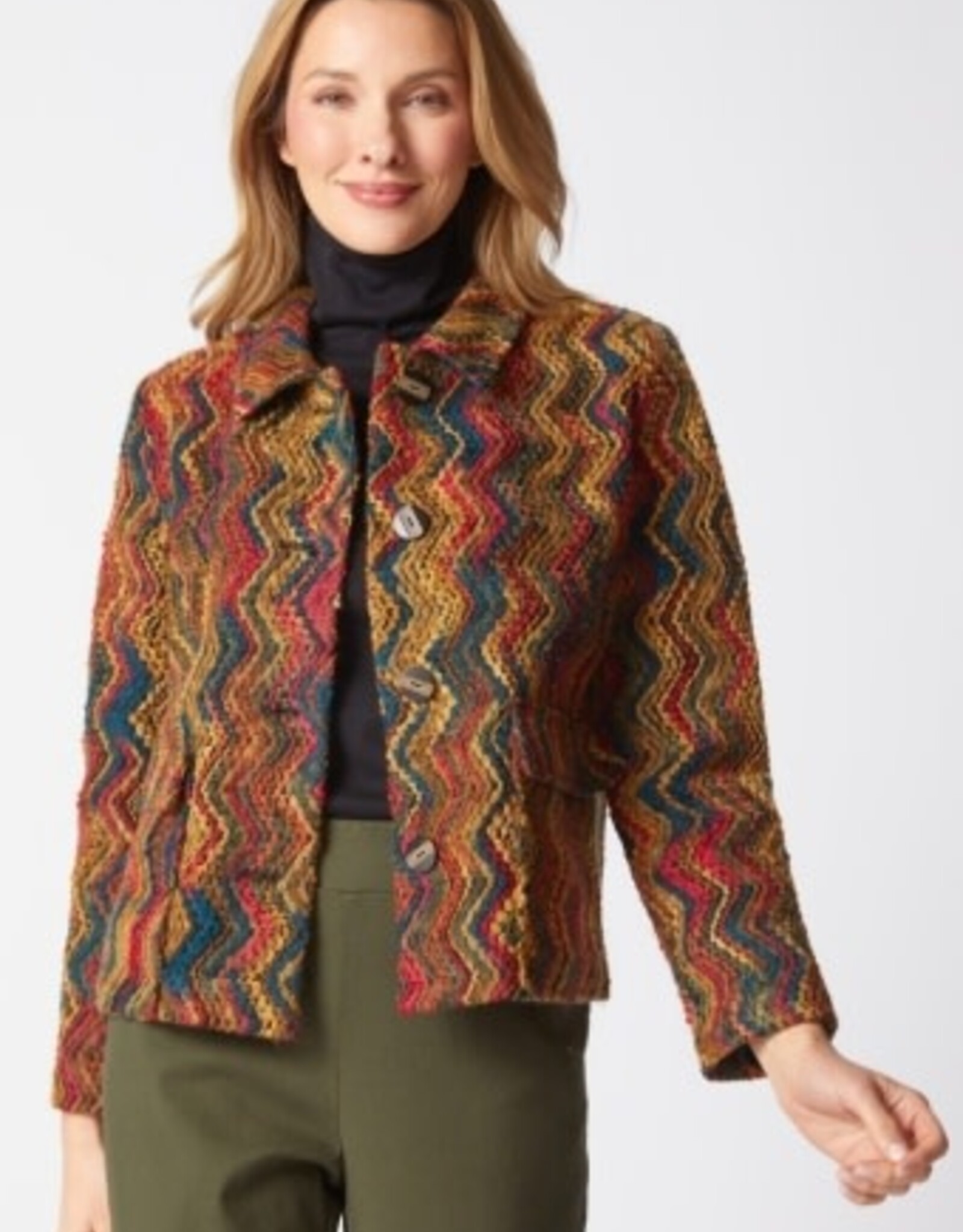 Habitat Clothes to Live In TAPESTRY RAINBOW CARGO JACKET F25H