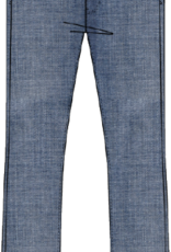 Habitat Clothes to Live In STRETCH DENIM SLIM ANKLE EMBOIDERED JEAN F25H