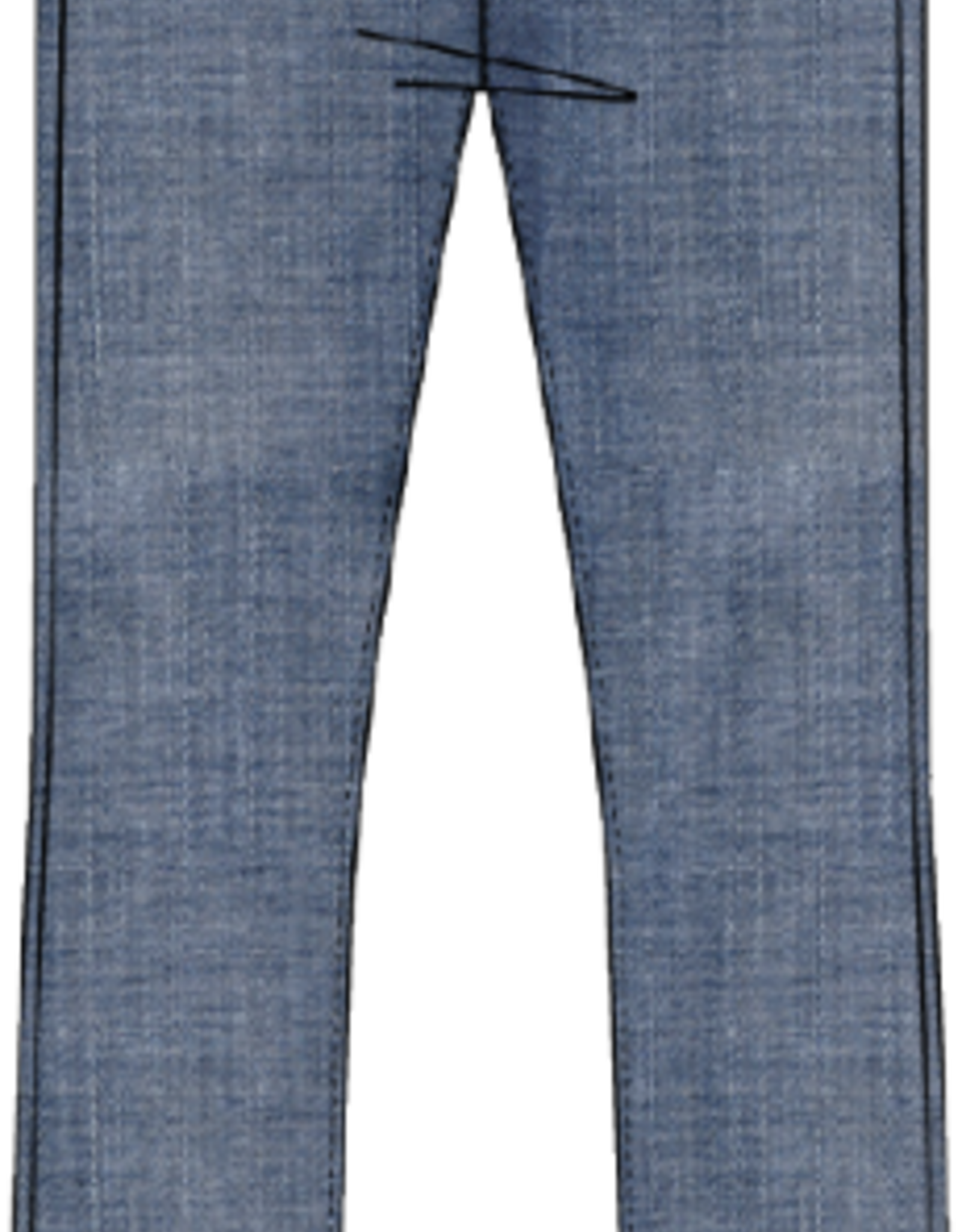 Habitat Clothes to Live In STRETCH DENIM SLIM ANKLE EMBOIDERED JEAN F25H