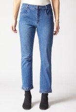 Habitat Clothes to Live In STRETCH DENIM SLIM ANKLE EMBOIDERED JEAN F25H