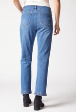 Habitat Clothes to Live In STRETCH DENIM SLIM ANKLE EMBOIDERED JEAN F25H