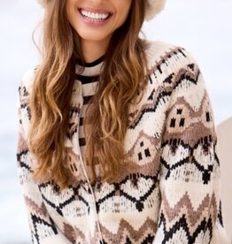 Tribal L/S BUTTON FRT SWT CARDIGAN-MOONSTONE