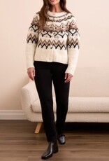 Tribal L/S BUTTON FRT SWT CARDIGAN-MOONSTONE