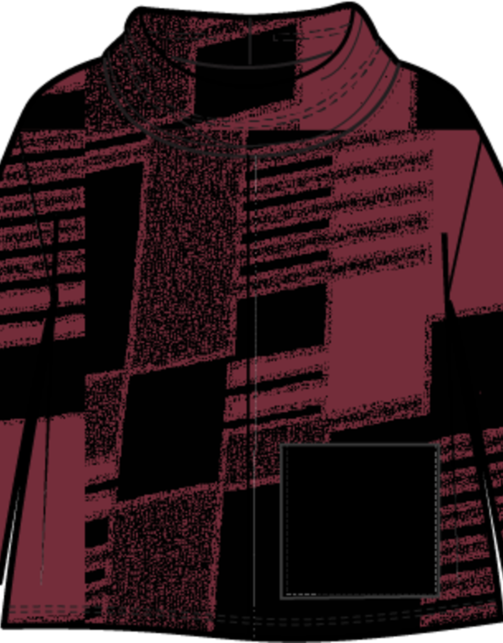 Habitat Clothes to Live In FAIR AND SQAURE SQUARE ONE PULLOVER F25H