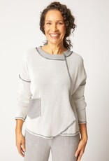 Habitat Clothes to Live In OPPOSITES ATTRACT INSIDE OUT PULLOVER F25H