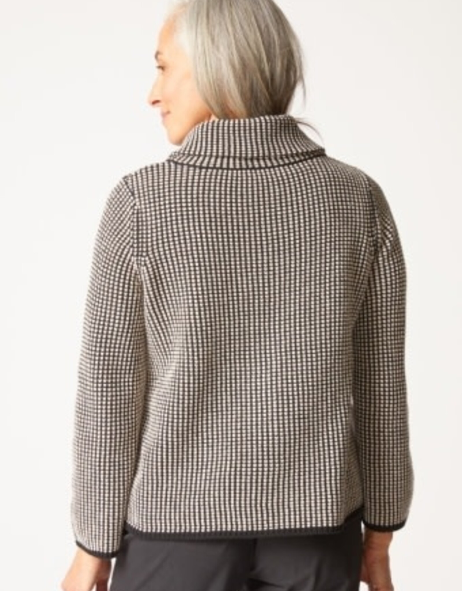 Habitat Clothes to Live In NIGHT & DAY SHAWL CARDI F25H