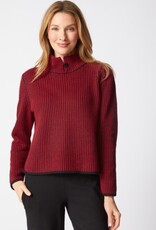 Habitat Clothes to Live In NIGHT & DAY BUTTON COLLAR PULLOVER F25H