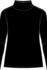 Habitat Clothes to Live In COZY RIB SLD RUCHED TURTLENECK F25H