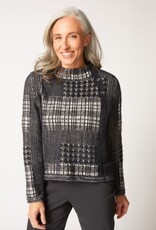 Habitat Clothes to Live In PLAID PATCHWORK PULLOVER F25H