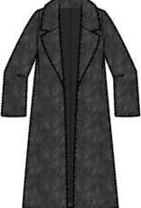 Habitat Clothes to Live In FAUX FUR STARSTRUCK CAR COATF25O