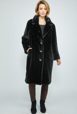 Habitat Clothes to Live In FAUX FUR STARSTRUCK CAR COATF25O