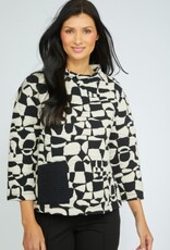 Habitat Clothes to Live In NOUVEAU KNIT PICASSO PULLOVER F25O