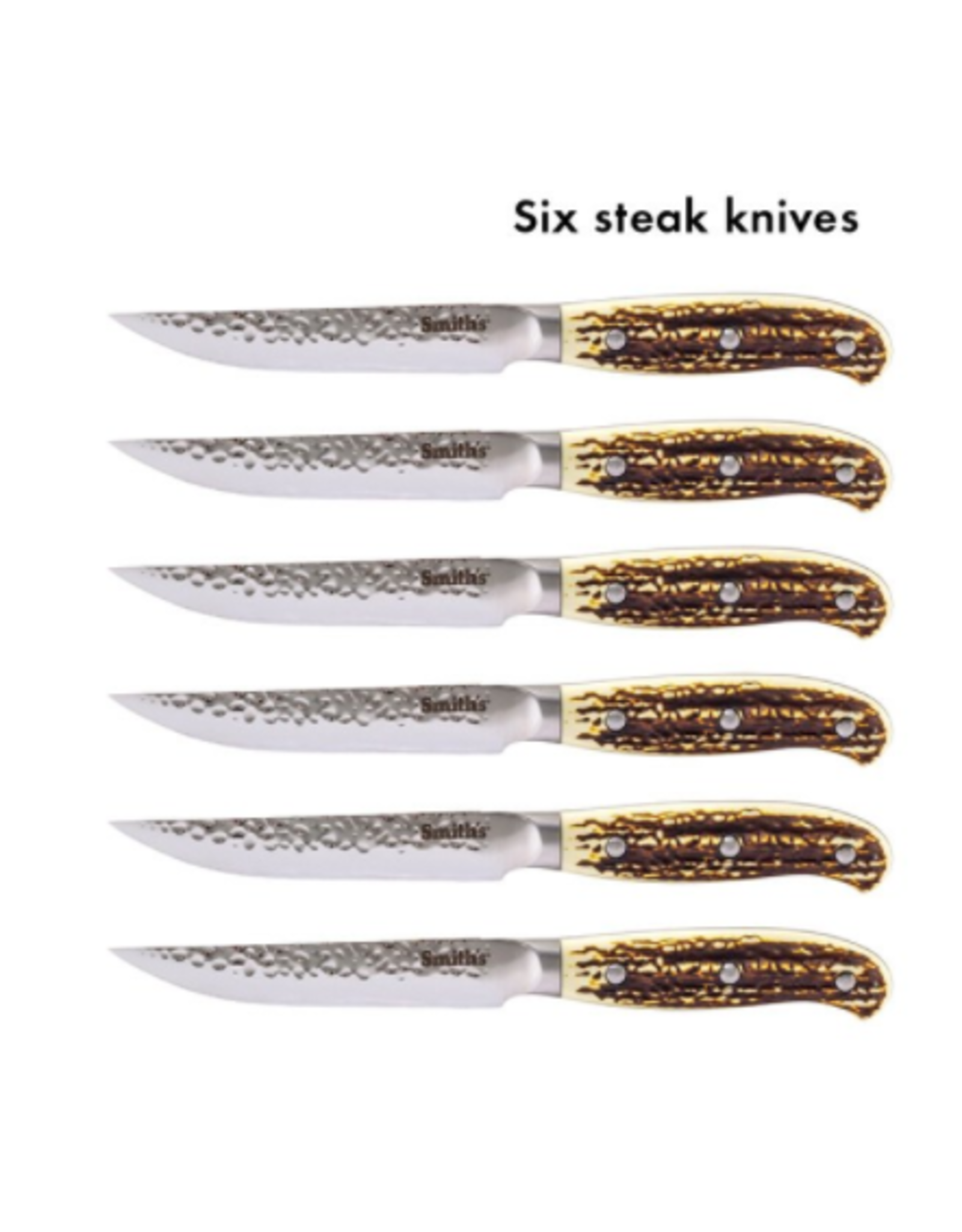 Avanta 4 Piece Stainless Fine Edge Steak Knife Set - Blanton-Caldwell
