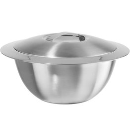 Double Wall Insulated Hot/Cold Serving Bowl with Lid - 1 qt