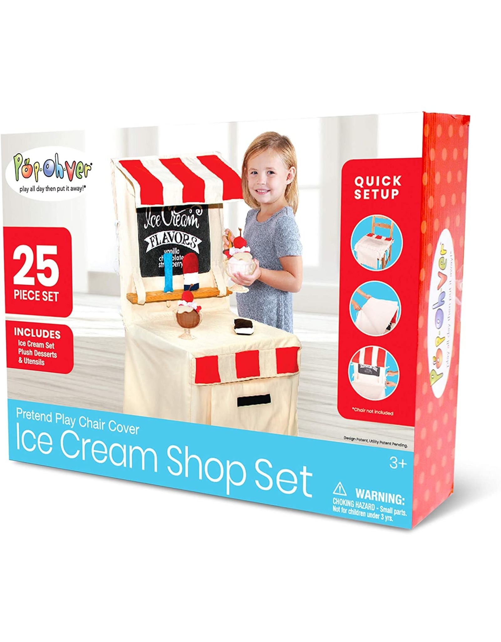 PopOhVer Ice Cream Shop Set