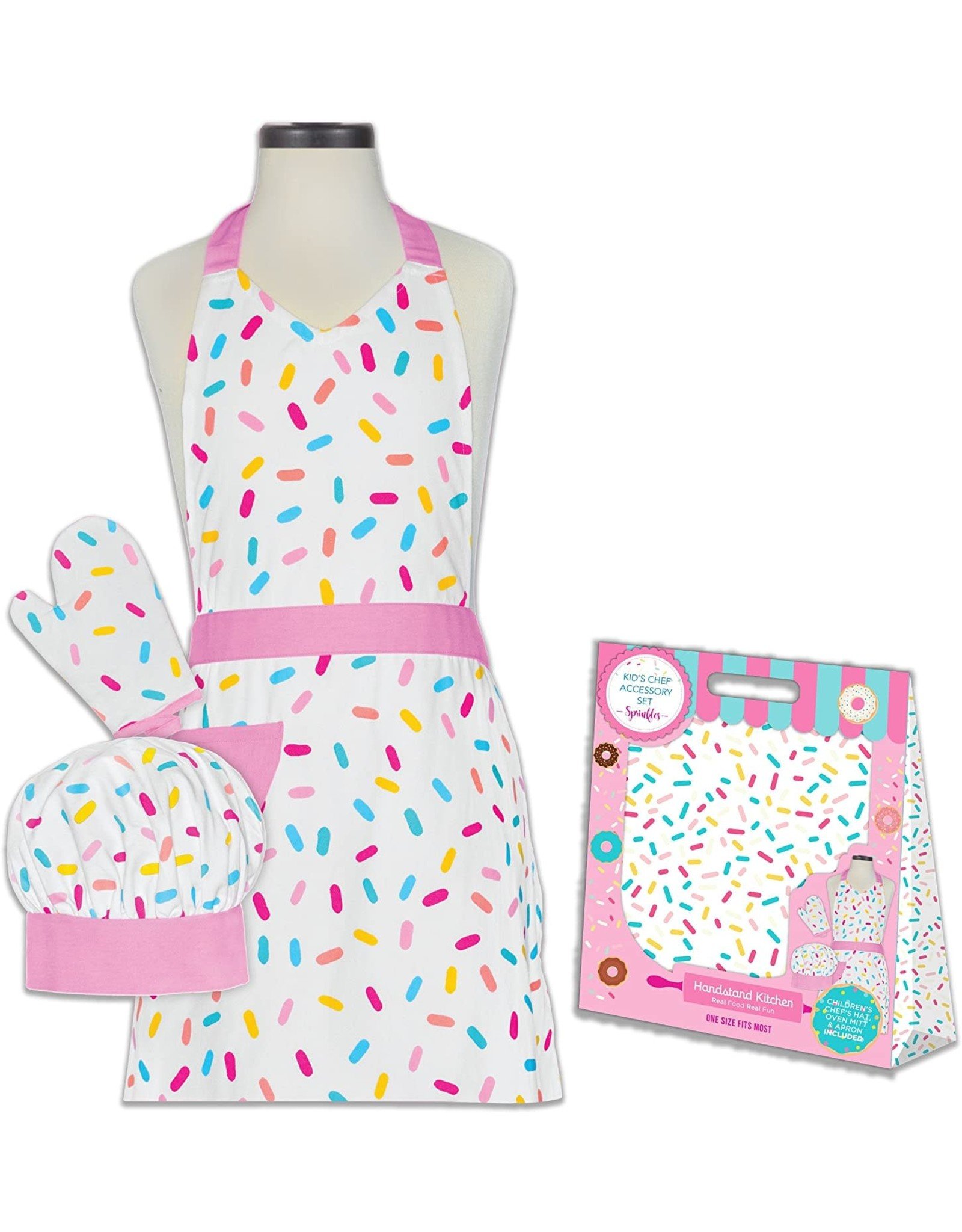 Sprinkles Deluxe Child Boxed Apron Set