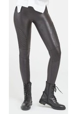 Spanx SPANX Very Black Faux Leather Motto Leggings