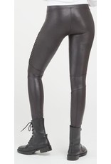 Spanx SPANX Very Black Faux Leather Motto Leggings