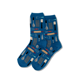 HOTSOX Blue Kitchen Utensil Socks HotSox