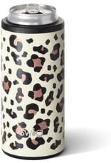 Swig Life Swig Luxy Leopard 12 oz Skinny Can Cooler