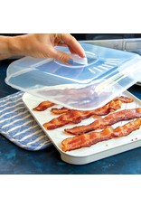 Nordic Ware Nordic Ware  Slanted Bacon Tray w/ Lid