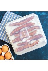 Nordic Ware Nordic Ware  Slanted Bacon Tray w/ Lid