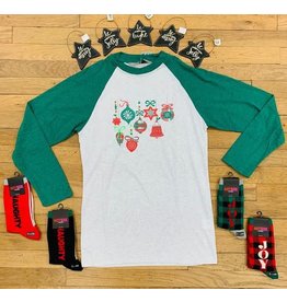 The Royal Standard Alpine Plaid Ornament Raglan T-Shirt