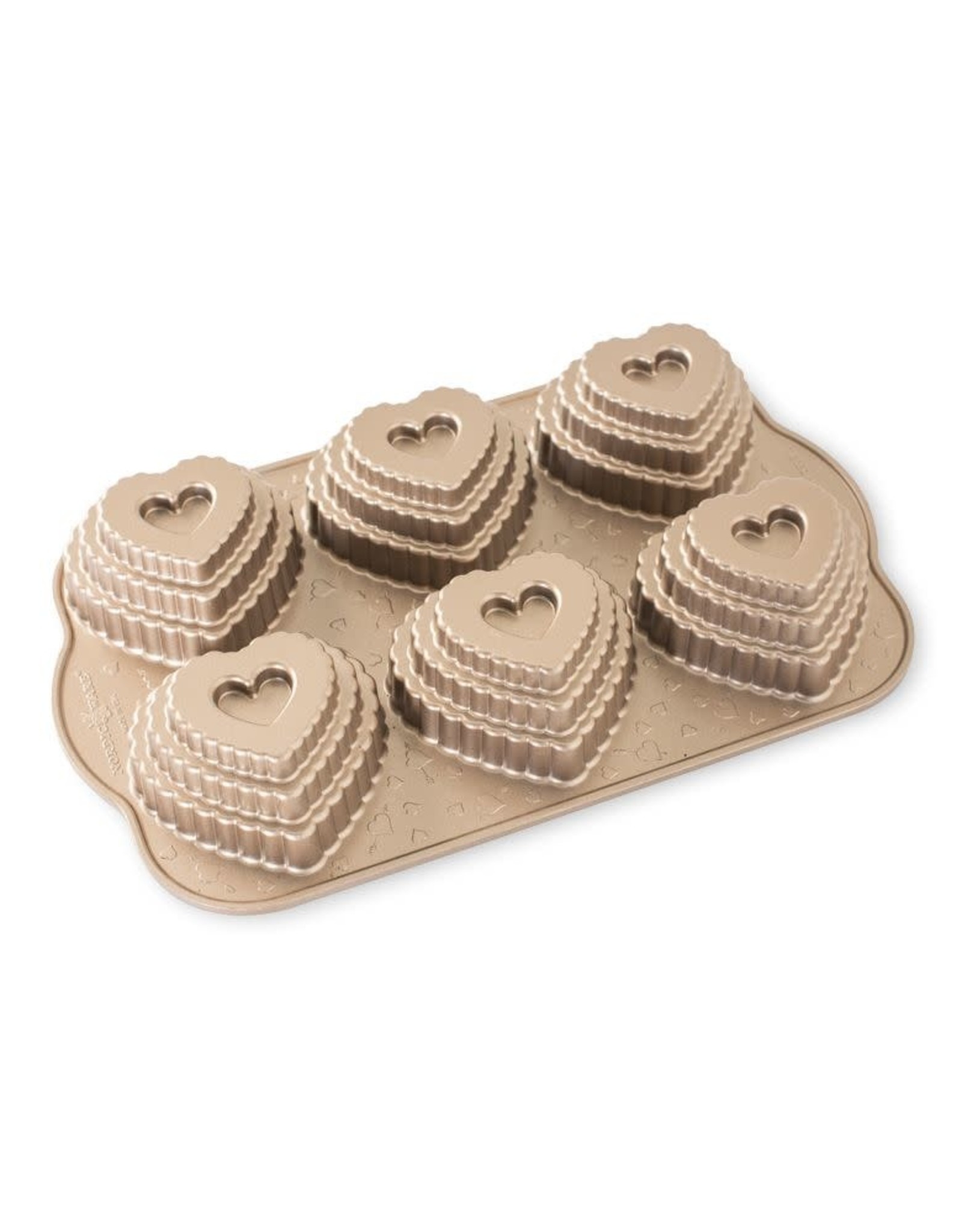 Nordic Ware Nordic Ware Tiered Heart Cakelet Pan