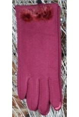 Jack & Missy Fleece Pom Gloves