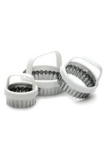 Scalloped Edge Cooke/Biscuit Cutter: Set of 3