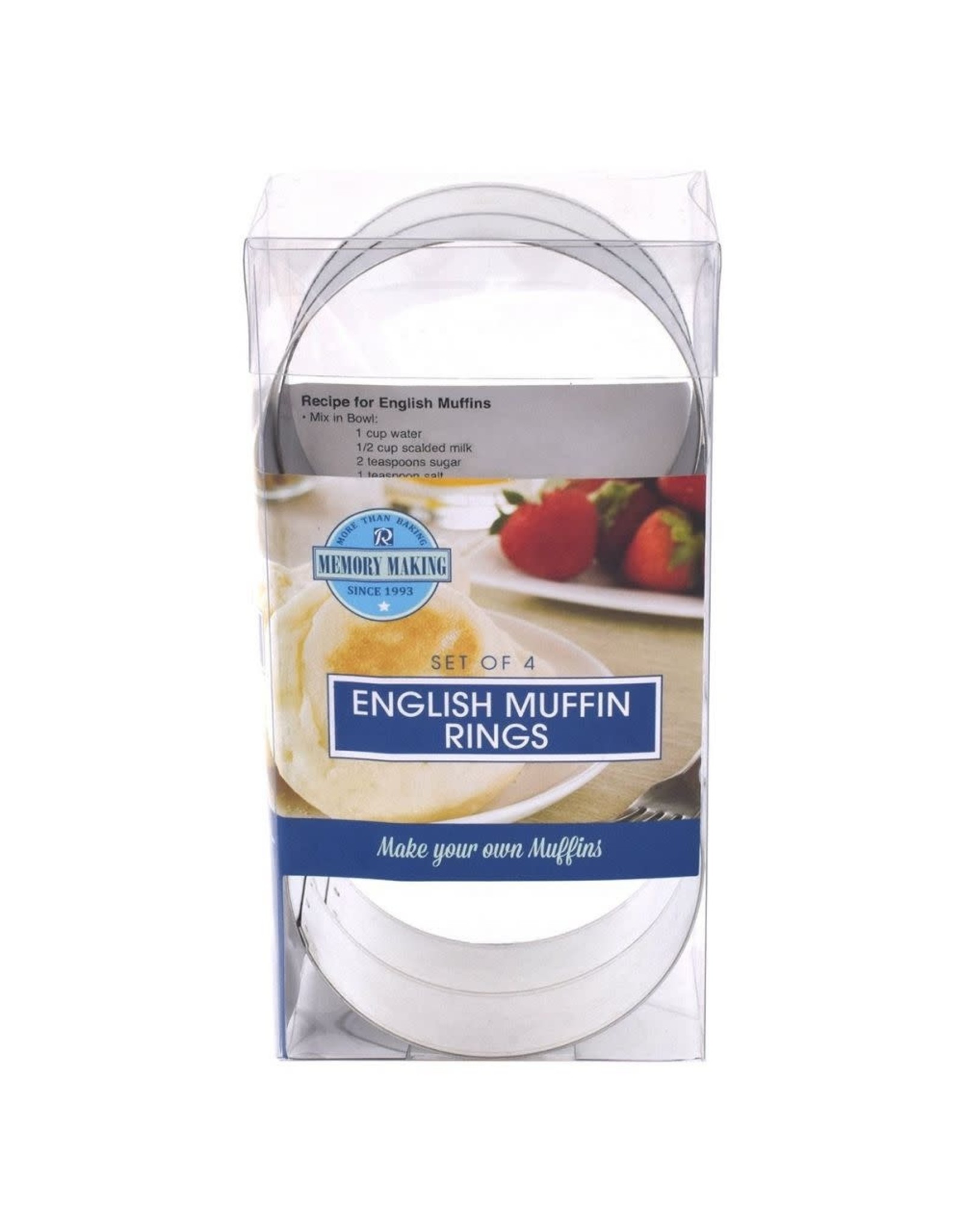 English Muffin Rings Set of 4