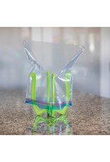 Bag Well Sealable Bag Holder-Green