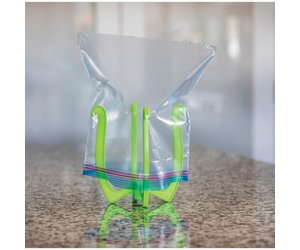 Bag Well Sealable Bag Holder -Quart