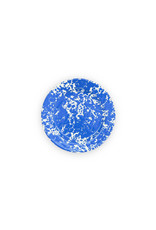 Blue Marble Splatter 8" Flat Salad Plate