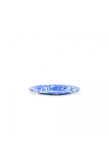 Blue Marble Splatter 8" Flat Salad Plate