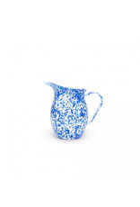 Enamelware 1.5 Quart Small Pitcher Splatterware Blue